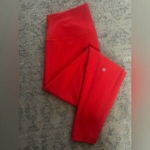 Like-New Lululemon Wunder Train High-Rise 28” Leggings